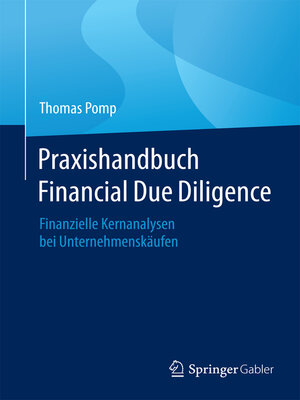 cover image of Praxishandbuch Financial Due Diligence